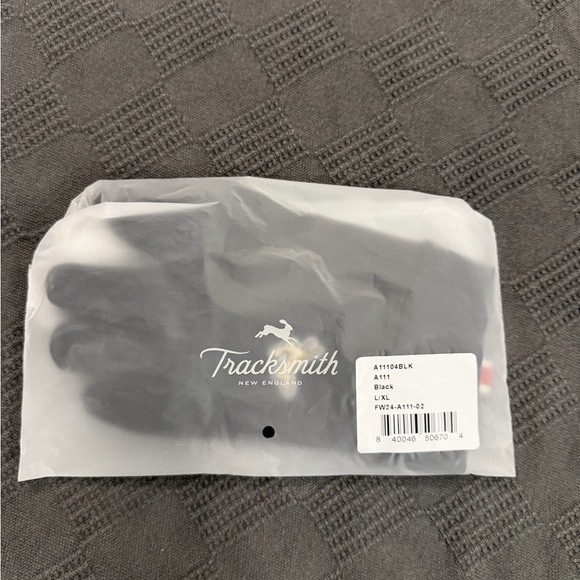 Tracksmith Inverno Gloves L/XL Black - Picture 2 of 4